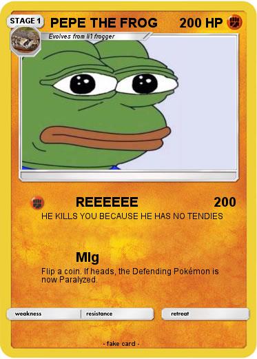 Pokemon PEPE THE FROG