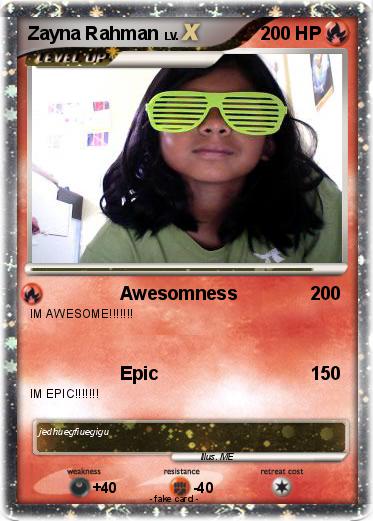 Pokemon Zayna Rahman