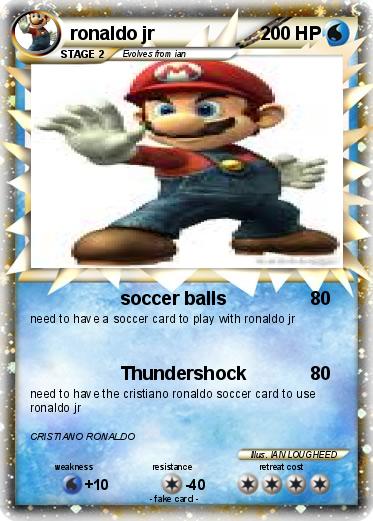 Pokemon ronaldo jr