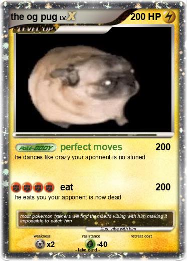 Pokemon the og pug