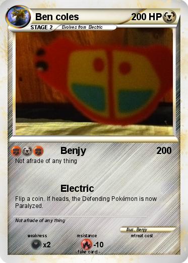 Pokemon Ben coles