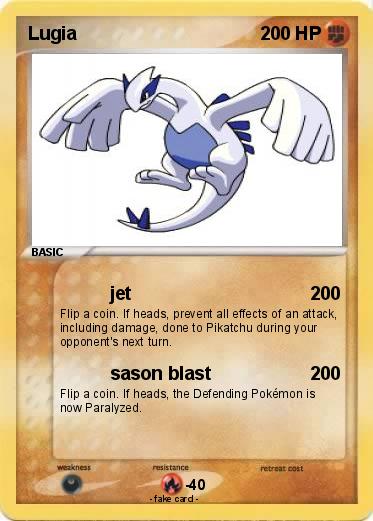 Pokemon Lugia