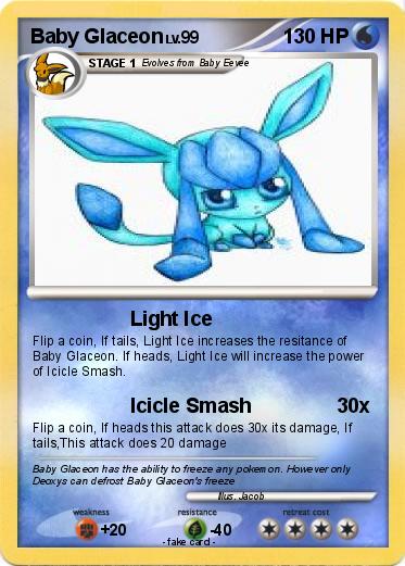Pokemon Baby Glaceon