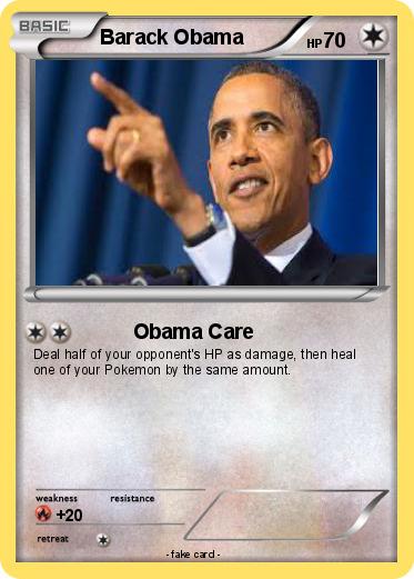 Pokemon Barack Obama