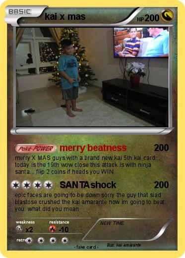 Pokemon kai x mas
