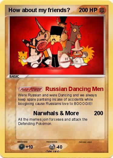 Pokemon How about my friends?