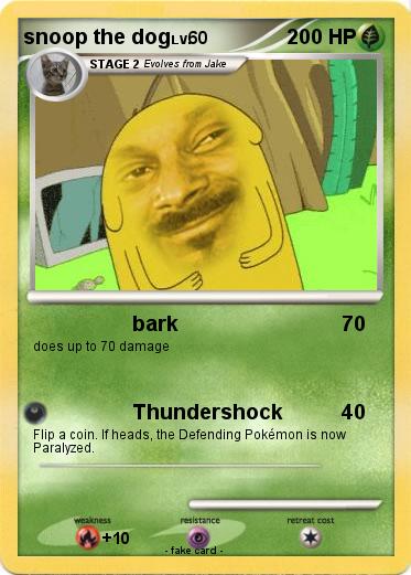 Pokemon snoop the dog
