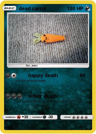 Pokemon dead carrot
