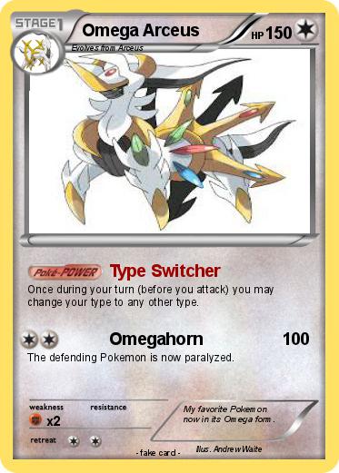 Pokemon Omega Arceus