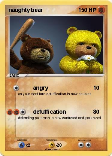 Pokemon naughty bear
