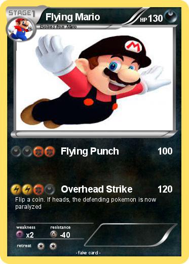 Pokemon Flying Mario