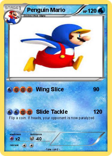 Pokemon Penguin Mario