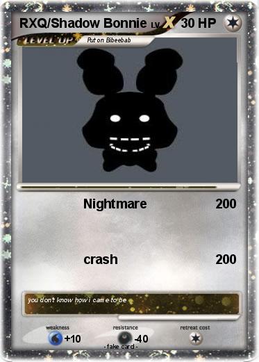 Pokemon RXQ/Shadow Bonnie