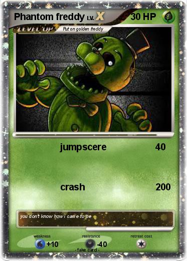 Pokemon Phantom freddy