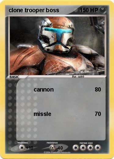 Pokemon clone trooper boss
