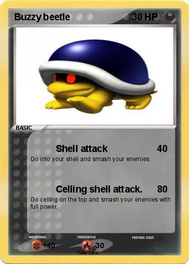 Pokemon Buzzy beetle