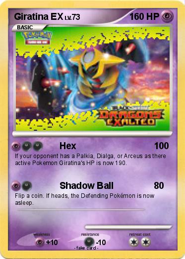 Pokemon Giratina EX