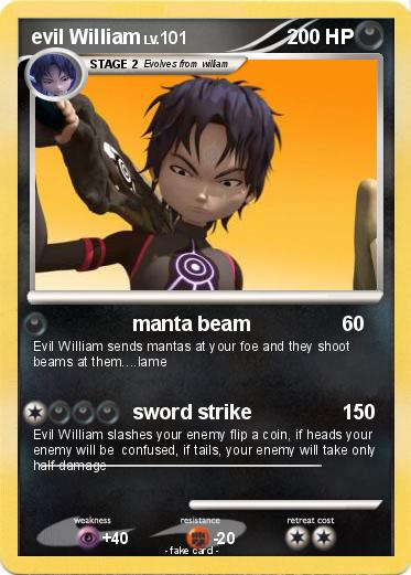Pokemon evil William