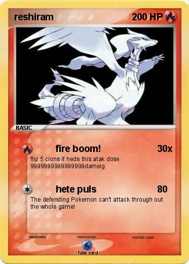 Pokemon reshiram