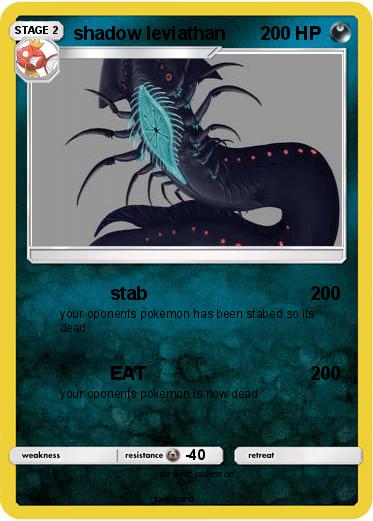 Pokemon shadow leviathan