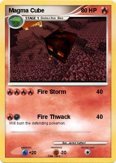 Pokemon Magma Cube