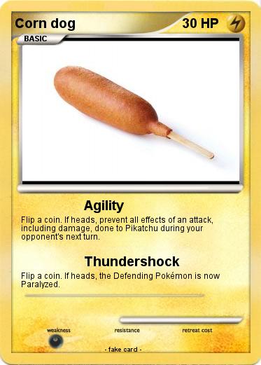 Pokemon Corn dog