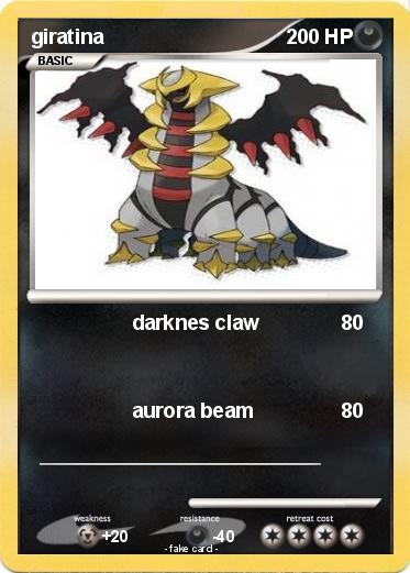 Pokemon giratina