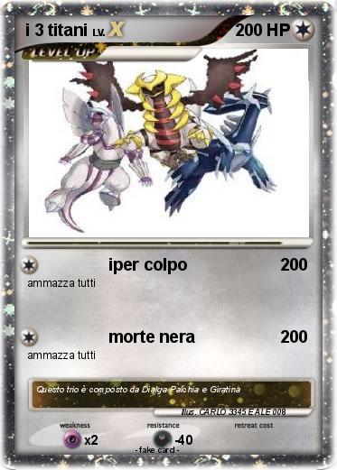 Pokemon i 3 titani