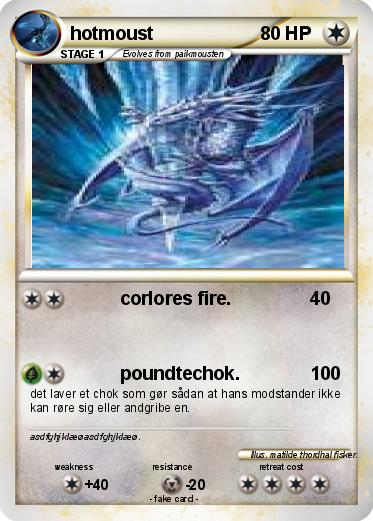 Pokemon hotmoust