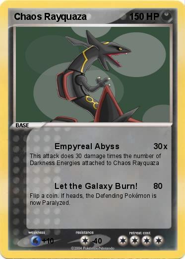Pokemon Chaos Rayquaza