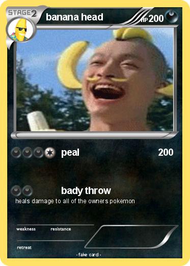 Pokemon banana head