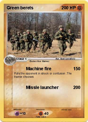Pokemon Green berets