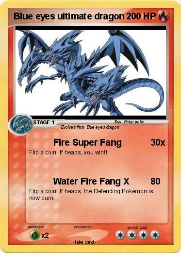 Pokemon Blue eyes ultimate dragon