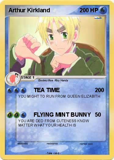 Pokemon Arthur Kirkland