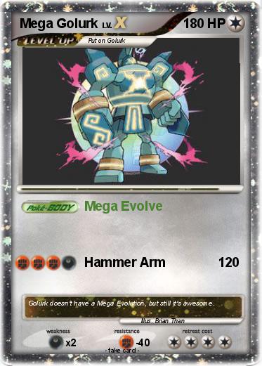 Pokemon Mega Golurk
