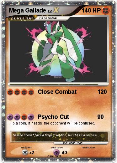Pokemon Mega Gallade