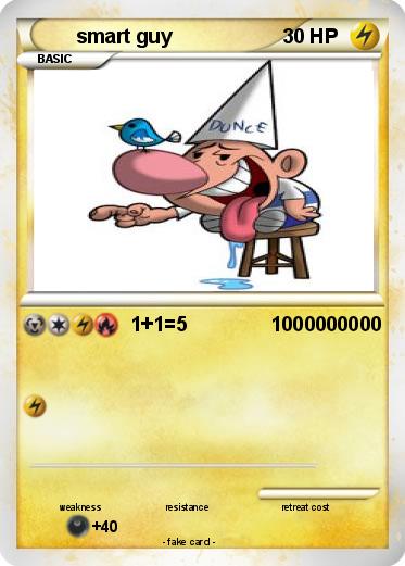Pokemon smart guy