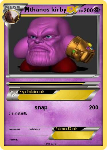 Pokemon thanos kirby