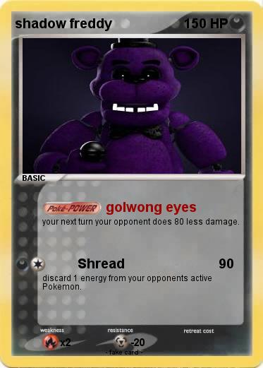 Pokemon shadow freddy