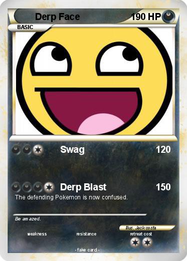 Pokemon Derp Face
