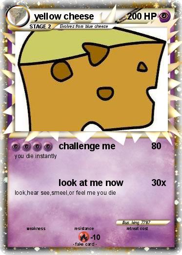 Pokemon yellow cheese