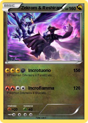 Pokemon Zekrom & Reshiram