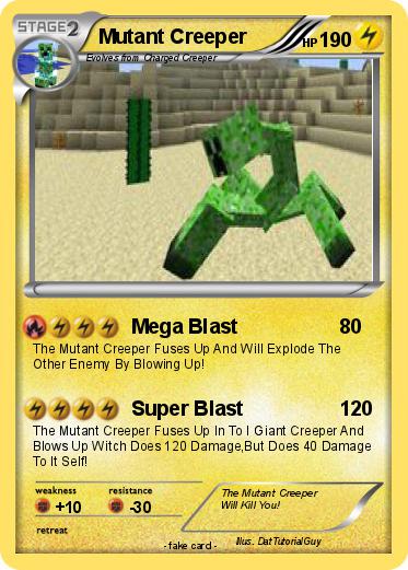 Pokemon Mutant Creeper