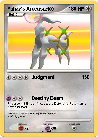 Pokemon Yahav's Arceus