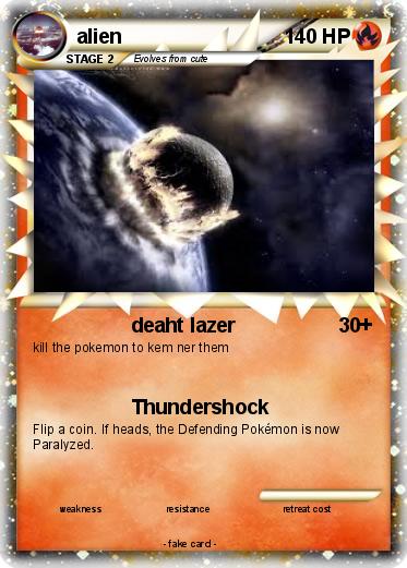Pokemon alien
