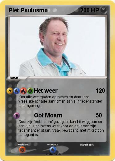 Pokemon Piet Paulusma