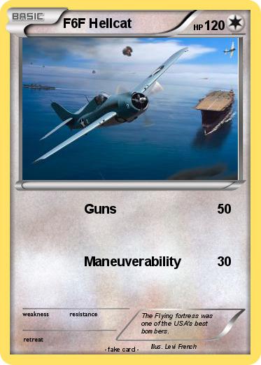 Pokemon F6F Hellcat