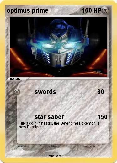 Pokemon optimus prime