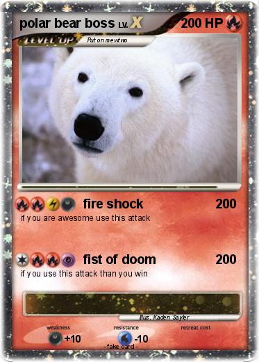 Pokemon polar bear boss
