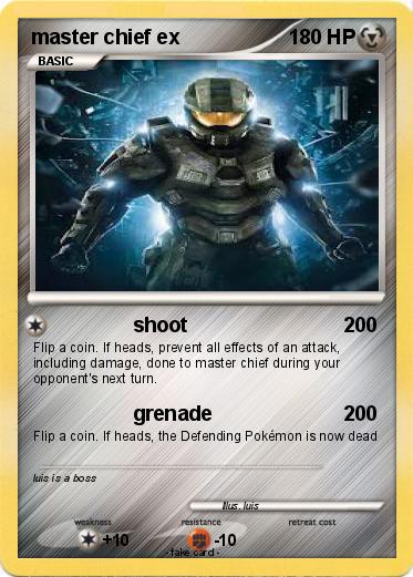 Pokemon master chief ex